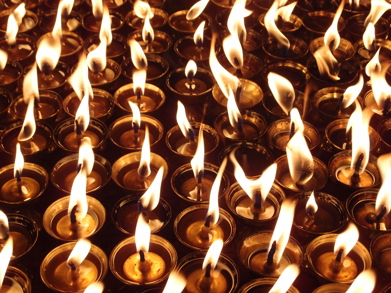 2018-01-16 18 Uhr - Stupa & Feuer (Foto) 